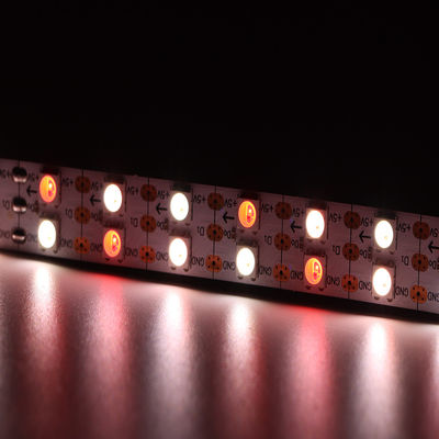 Programmable  120 Degree 19.2W 12V P16.6mm SK6812 Led Strip