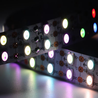 Programmable  120 Degree 19.2W 12V P16.6mm SK6812 Led Strip